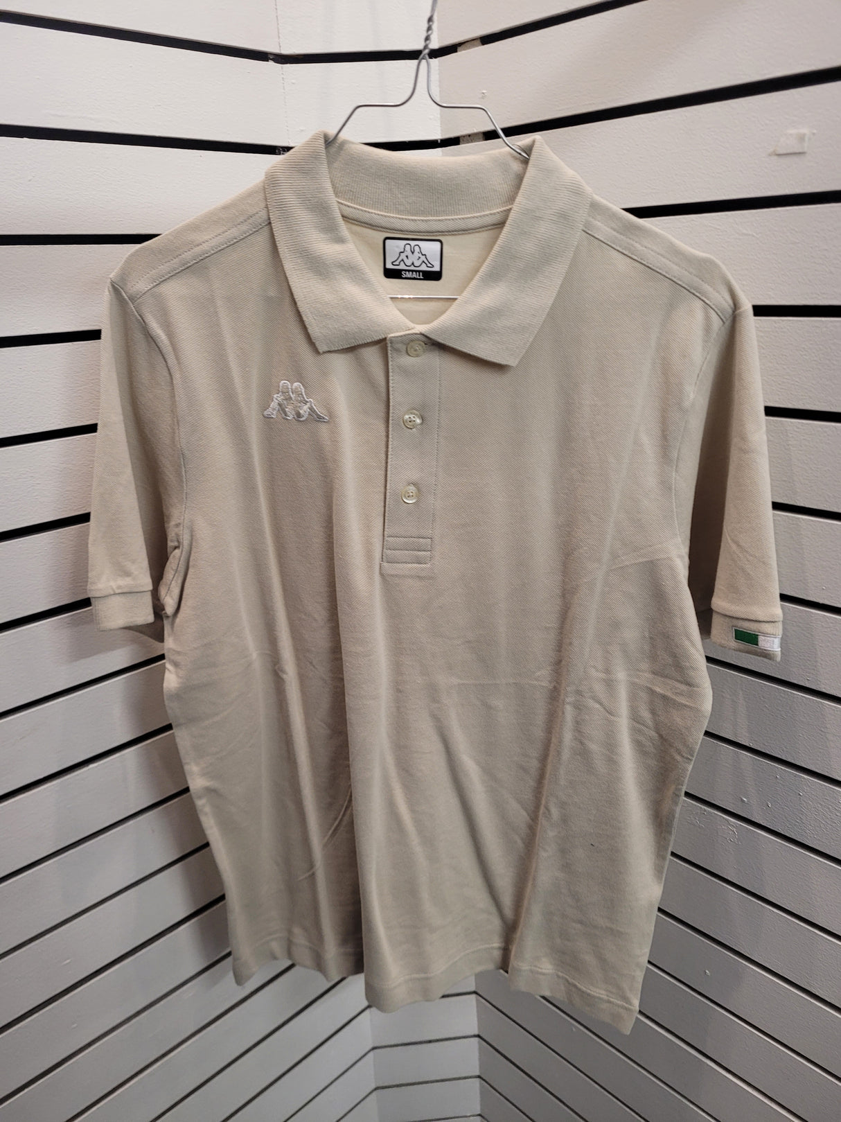 Kappa Logo Maltaxita MSS Polo-shirt Herre - Beige Fog - Beige Fog