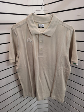 Kappa Logo Maltaxita MSS Polo-shirt Herre - Beige Fog - Beige Fog