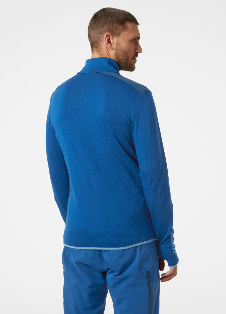 Helly Hansen Men's LIFA® Merino Midlayer Jacket Herre - Deep Fjord -