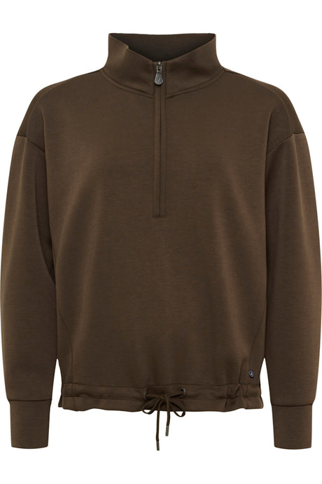 Sea Ranch Gigi Damesweatshirt - Chocolate - - 26-6-266-SR_Gigi-1971Chocolate-Main