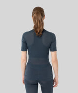 Johaug Lithe Tech-Wool Tee - Matte Navy