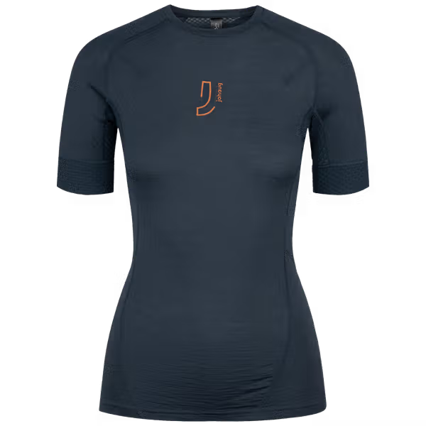 Johaug Lithe Tech-Wool Tee - Matte Navy
