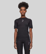 Johaug Lithe Tech-Wool Tee - True Black