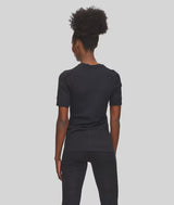 Johaug Lithe Tech-Wool Tee - True Black