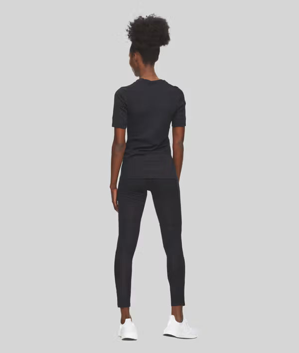 Johaug Lithe Tech-Wool Tee - True Black