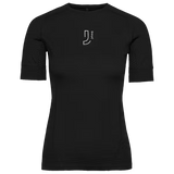 Johaug Lithe Tech-Wool Tee - True Black