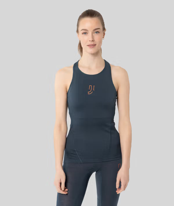 Johaug Lithe Tech-Wool Singlet 2.0 - Navy