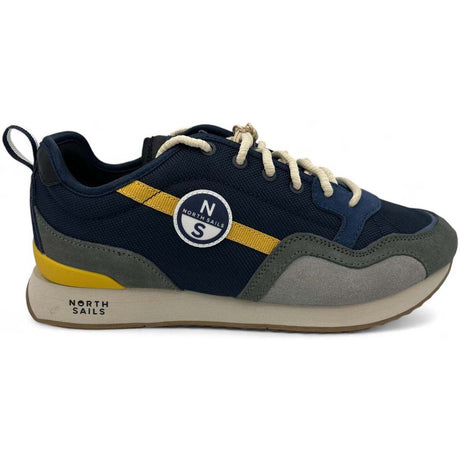 North Sails Horizon Jet Sneakers Herre - Navy-Gray-Yellow -