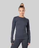 Johaug Elevate Wool Long Sleeve - Ink