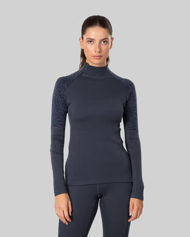 Johaug Elevate Wool Half Zip - Ink