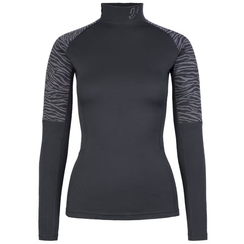 Johaug Elevate Wool Half Zip - True Black