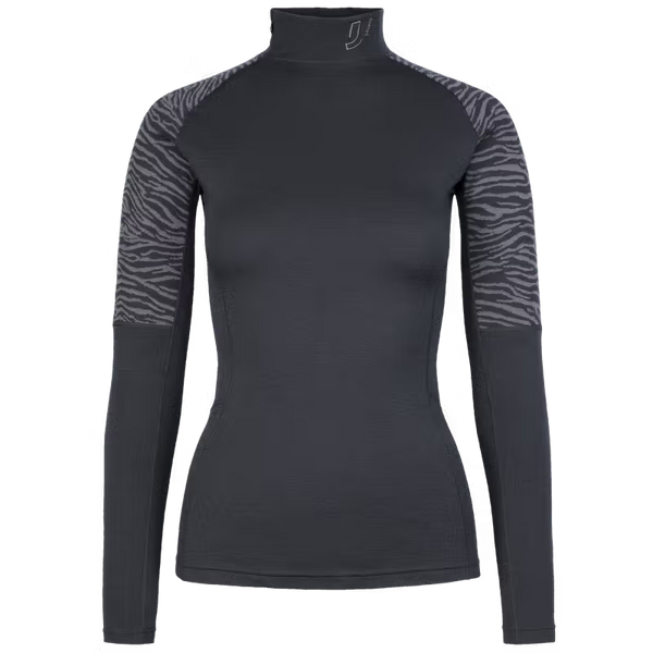 Johaug Elevate Wool Half Zip - True Black