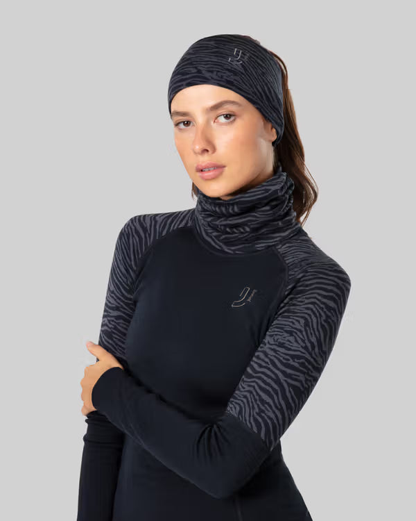 Johaug Elevate Wool Headband - True Black