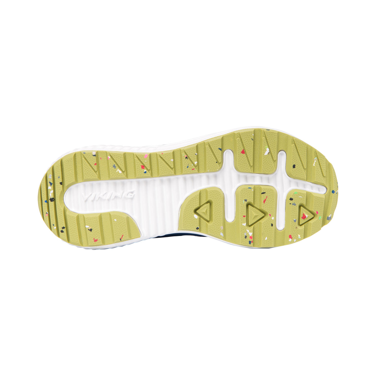 Viking Aery Track Mid F GTX Kids Sneaker Børn - Blue / Khaki -