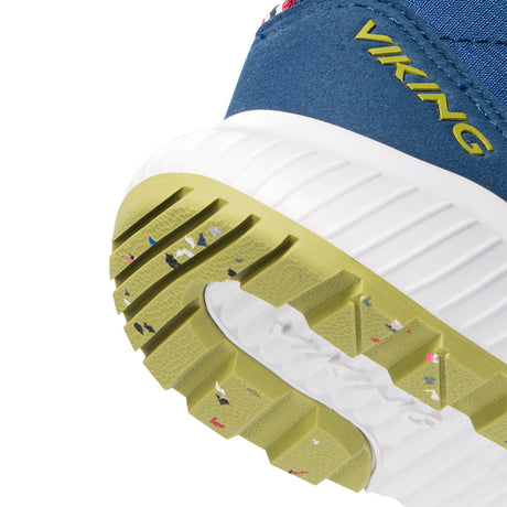 Viking Aery Track Mid F GTX Kids Sneaker Børn - Blue / Khaki -