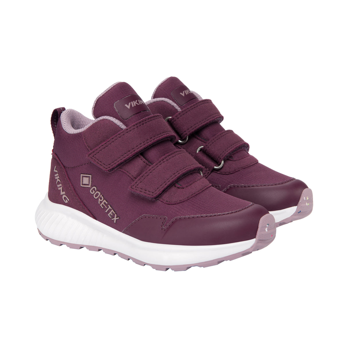 Viking Aery Track Mid F GTX Kids Sneaker Børn - Purple -