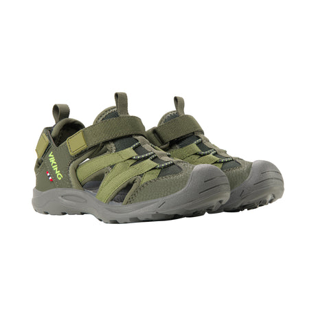 Viking Adventure Sandaler 2V Børn - Huntinggreen/Khaki -