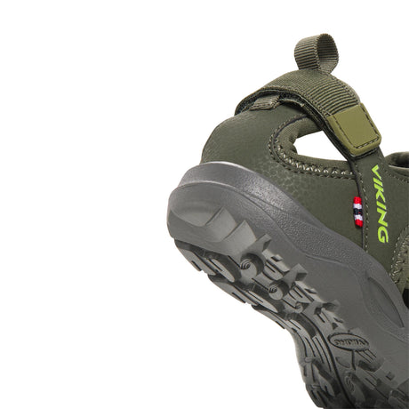 Viking Adventure Sandaler 2V Børn - Huntinggreen/Khaki -