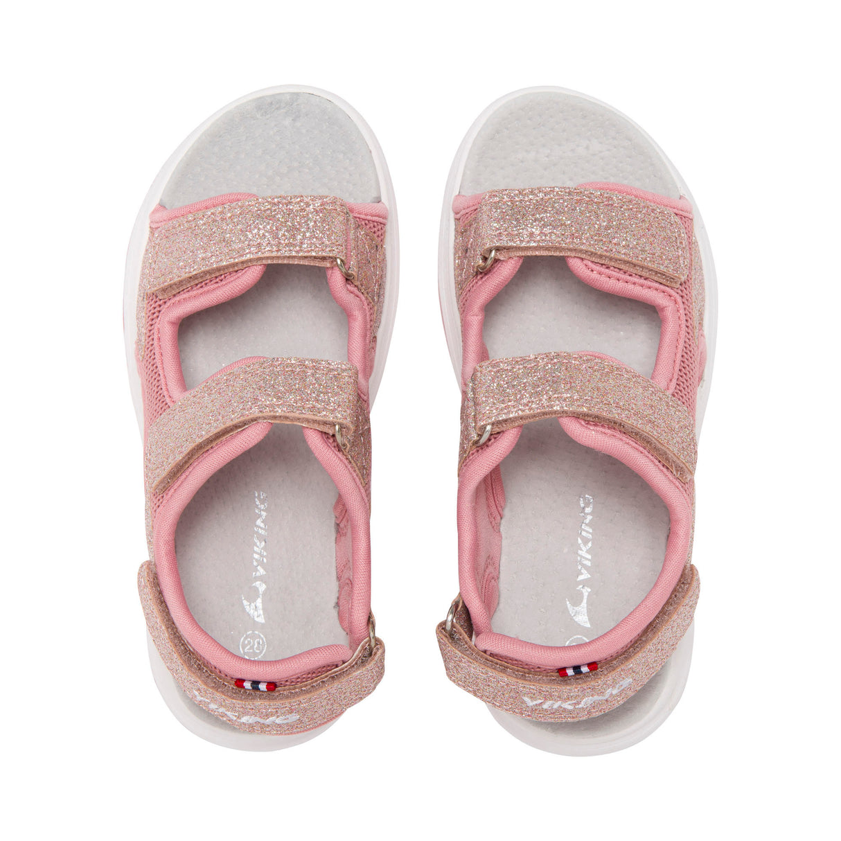 Viking Anchor Glitter Sandal 3V - Light Pink -
