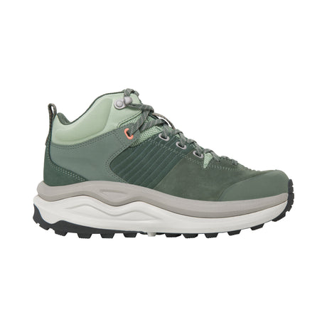 Viking Cerra Hike Mid Women's Hiking Shoes Vandresko Dame - Green/Light Grey -