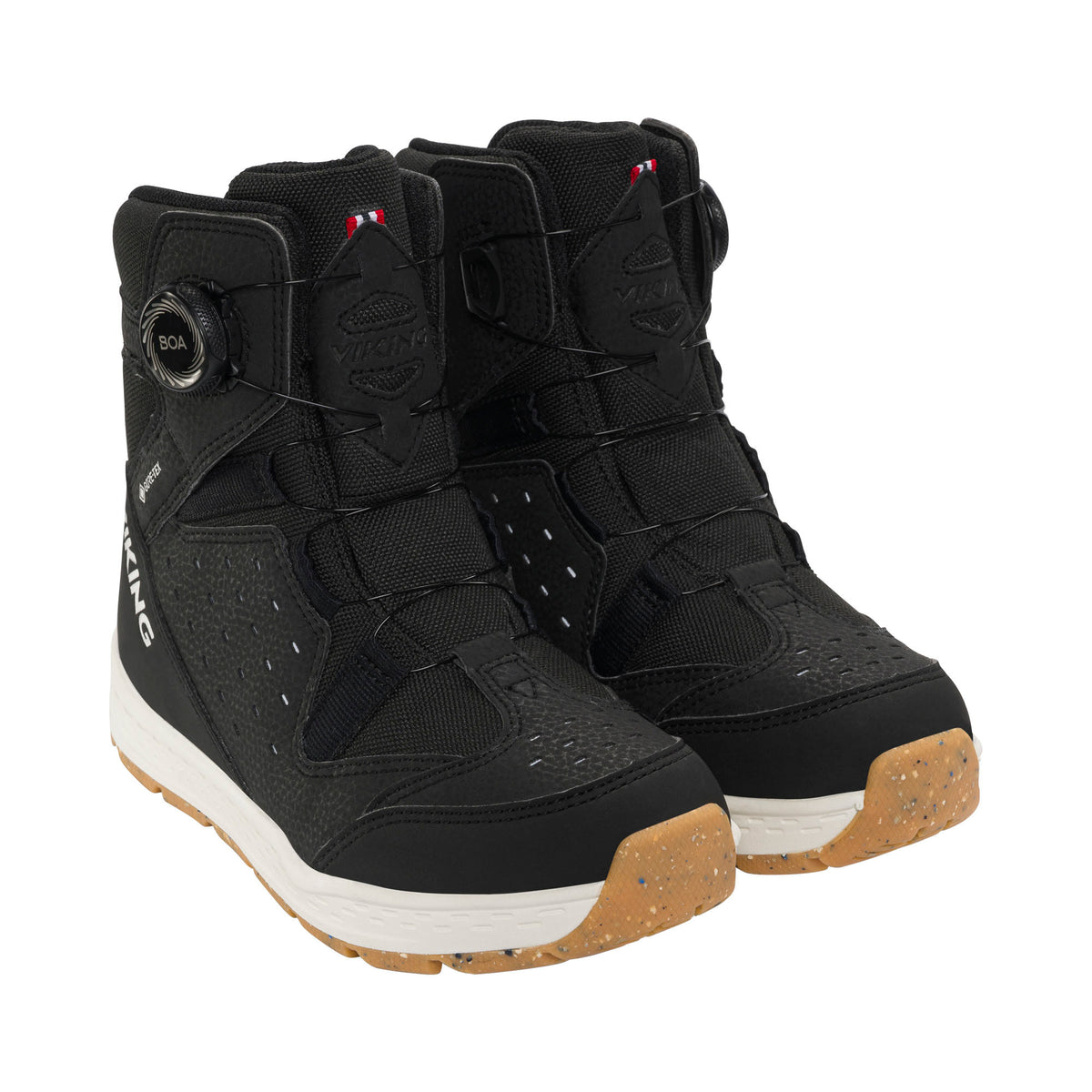 Viking Espo Reflex Warm GTX BOA Junior Vinterstøvle - Black -