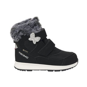 Viking Belle Butterfly Warm GTX 2V Børnestøvler - Black - Black