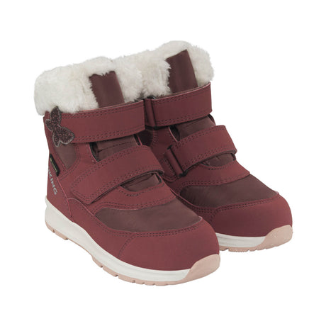 Viking Belle Butterfly Warm GTX 2V Børnestøvler - Dark Pink -