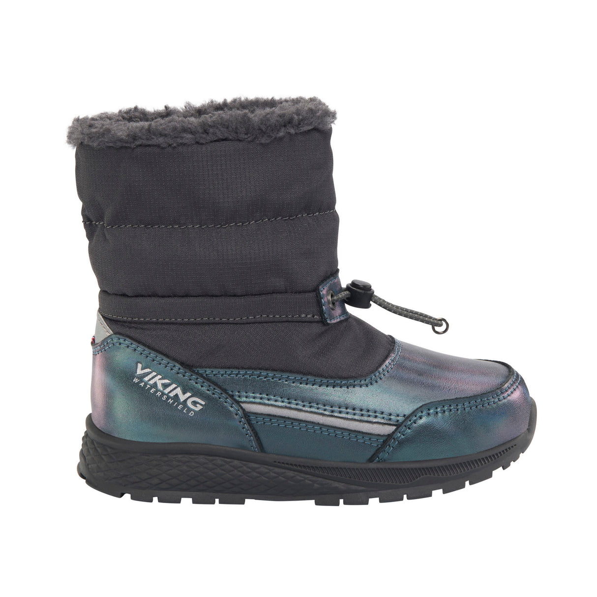 Viking Equip Shine Warm WP Pull-On Børnestøvle - Charcoal