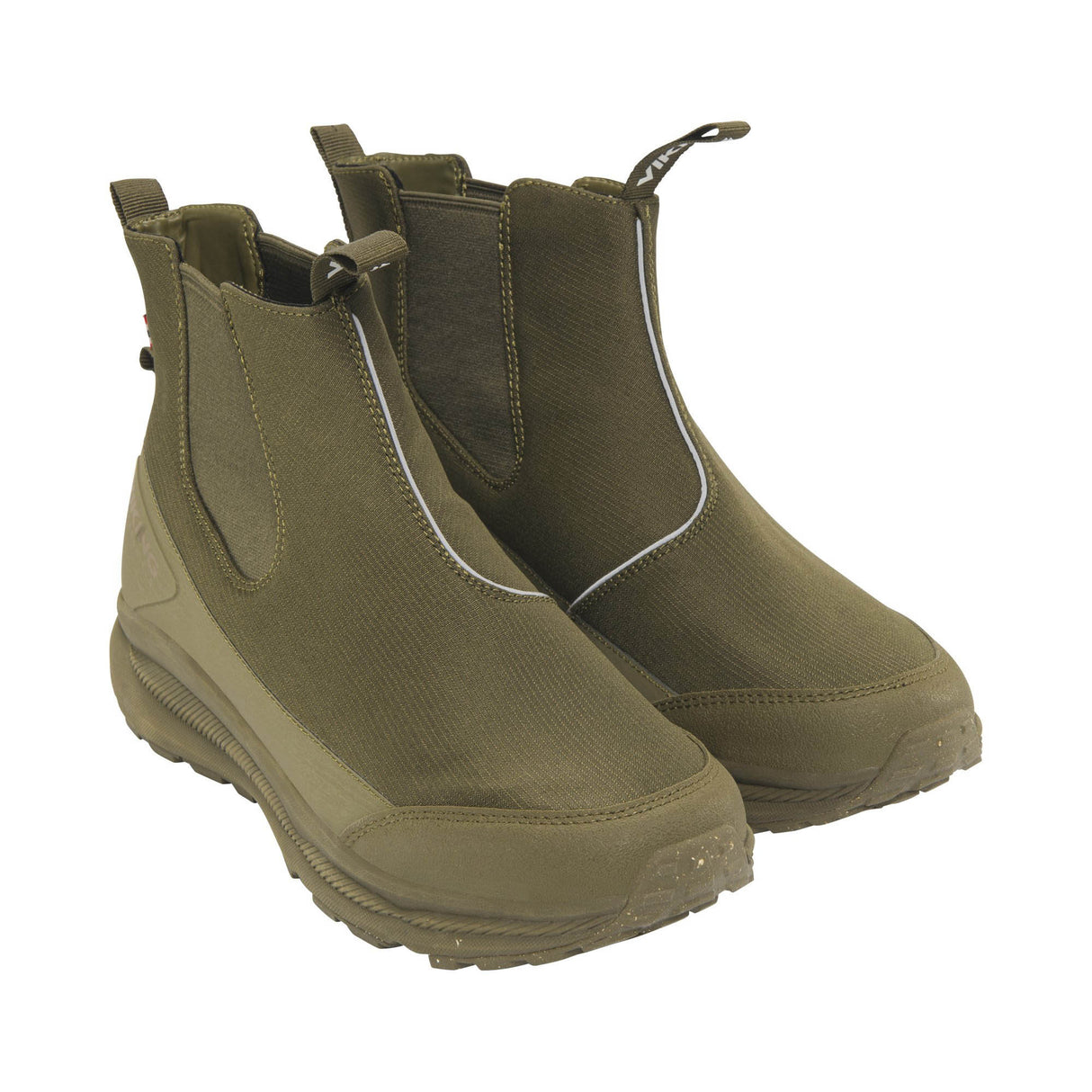 Viking City Chelsea Fleece WP W Vinterstøvler Dame - Olive -