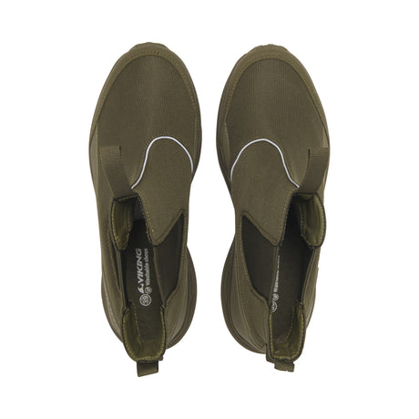 Viking City Chelsea Fleece WP W Vinterstøvler Dame - Olive -