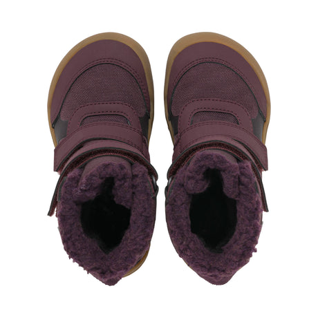 Viking Spruce Barefoot Warm GTX 2V Børnevinterstøvler - Wine -