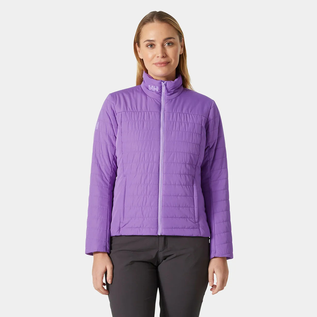 Helly Hansen Women's Crew Insulator Sailing Jacket 2.0 Sejlerjakke Dame - Electric Purple - Electric Purple