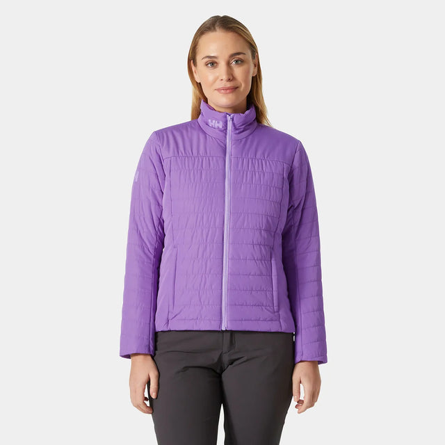 Helly Hansen Women's Crew Insulator Sailing Jacket 2.0 Sejlerjakke Dame - Electric Purple - Electric Purple