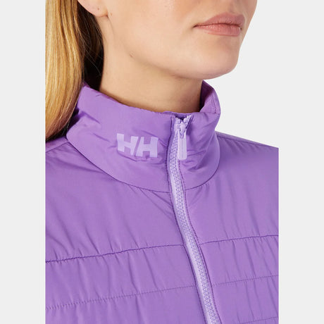 Helly Hansen Women's Crew Insulator Sailing Jacket 2.0 Sejlerjakke Dame - Electric Purple -