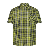 CMP Man Shirt Kortærmet Skjorte Herre - 52ZN Oilgreen-Moss-Zolfo