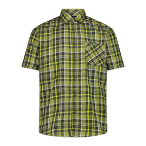 CMP Man Shirt Kortærmet Skjorte Herre - Oilgreen-Moss-Zolfo - Oilgreen-Moss-Zolfo