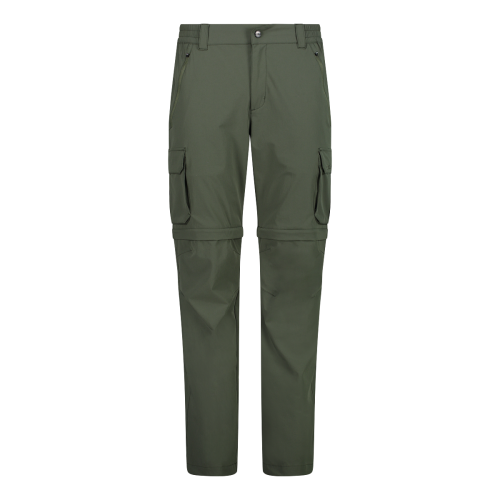 CMP Man Zip Off Pant Vandrebukser Herre - E319 Oil Green