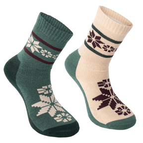 Kari Traa Rusa Sock Sportssokker Dame 2-pak - Oat Beige - Oat Beige