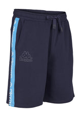Kappa Logo Tape Gerri Shorts - Blue Marine -