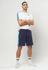 Kappa Logo Tape Gerri Shorts - Blue Marine -