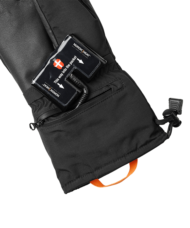 Nordic Heat Tactical Liner Handsker med varme + batteripakke -