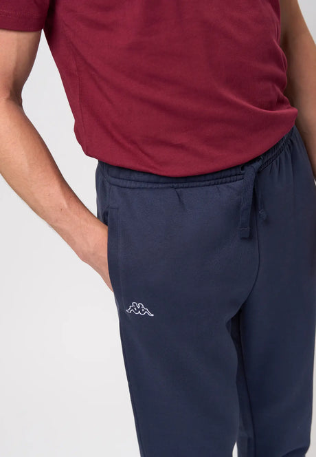 Kappa Logo Caseri Sweatpants Herre - Blue Marine -