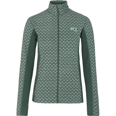 Kari Traa Lus Fleecetrøje Dame - Murk Green - Murk Green