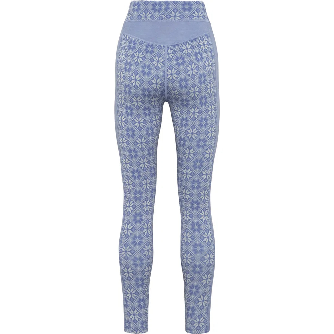 Kari Traa Rose Long Sleeve High Waist Skiundertøj Sæt Dame - Iris -