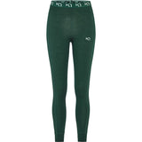 Kari Traa Klara High Waist Pant Højtaljede Skiunderbukser Dame - Pine Green