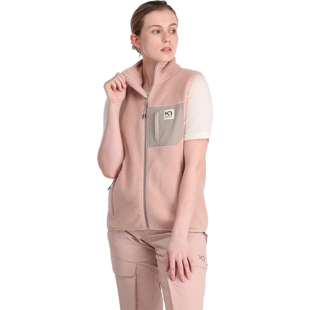Kari Traa Røthe Fleece Vest Dame - Prim - Prim