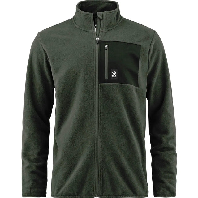 Bula 2.0 Fleece Jacket Fleecejakke Herre - Dark Olive - Dark Olive