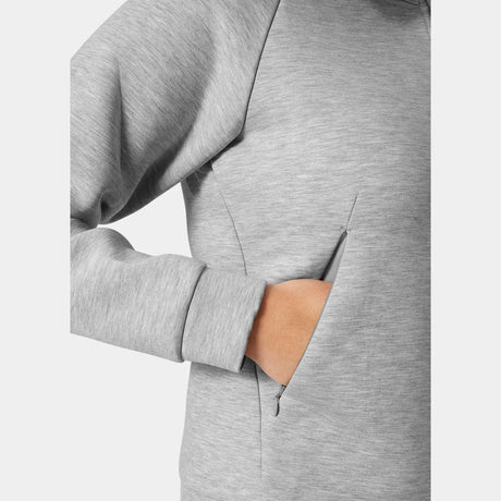 Helly Hansen Women's HP Ocean 2.0 Full-Zip Sailing Jacket Sejlerjakke Dame - Grey Melange -