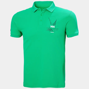 Helly Hansen Men’s HP Race Sailing Polo T-shirt Herre - Bright Green - Bright Green