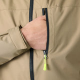 Helly Hansen Men's Crew Hooded Sailing Jacket 2.0 Sejlerjakke Herre - Pebble -